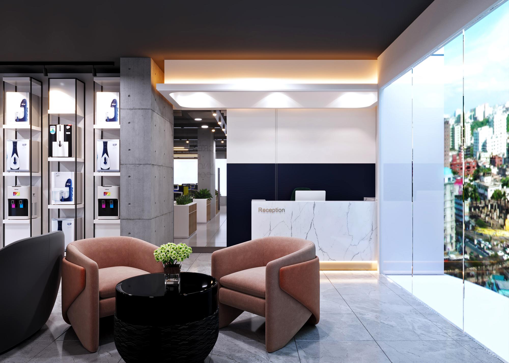 reprezentare birou imobiliar modern